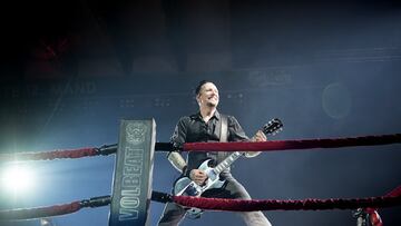 Michael Poulsen, líder de Voltbeat. (Madness Live!)