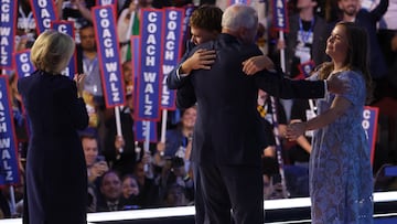 Meet the Walz kids, Hope and Gus, as their father tries to win support for the Democratic ticket.