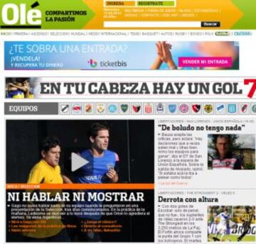 Portadas de la prensa extranjera