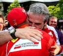 Arrivabene lloró con un mensaje de la mánager de Schumacher