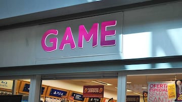 La cadena de tiendas GAME también opera en España