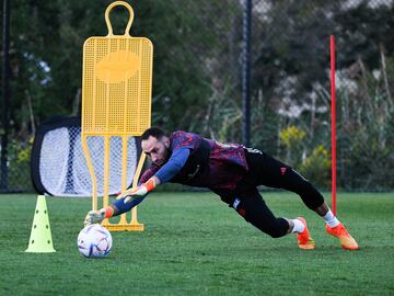 La Selección Colombia tuvo su primera sesión de entrenamiento en campo con miras al partido ante Guatemala en New Jersey.