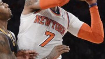 Anthony guía a los Knicks para forzar el sexto partido