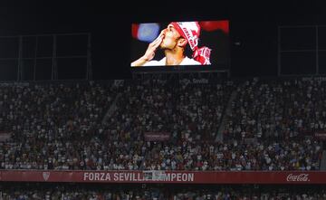Videomarcador del Sánchez Pizjuán.