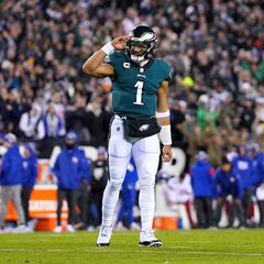 Jalen Hurts, quarterback de los Philadelphia Eagles, es un hombre que no se rinde