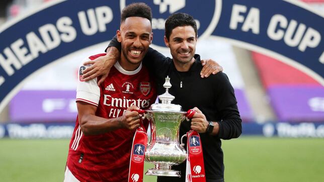 Aubameyang: “Arteta me convenció para quedarme, yo quería irme... cometí un error”