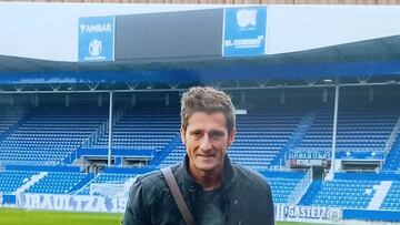 Alfredo Vázquez en Mendizorroza.