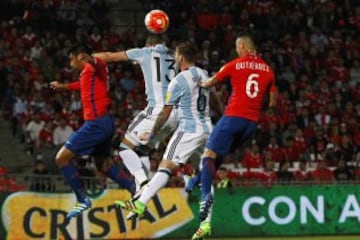 Chile vs Argentina, en imágenes