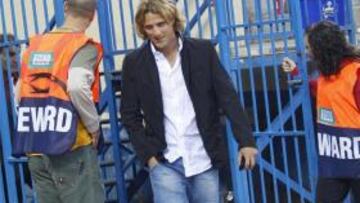 <b>RECUPERÁNDOSE.</b> El uruguayo continúa avanzando para llegar al partido que enfrentará a su equipo al Real Madrid