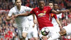 El United se aleja de Champions por su empate con Swansea
