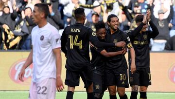 LAFC se llev&oacute; el triunfo en el Banc of California Stadium gracias a un golazo del delantero mexicano, en el debut del Inter Miami dentro de la MLS.