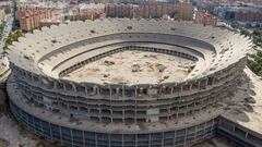 04/10/17 VALENCIA CF - ESTADIO NUEVO MESTALLA - NOU MESTALLA 
OBRAS CONSTRUCCION