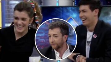 Amaia y Alfred: genial troleo a Pablo Motos en El Hormiguero. Foto: Antena 3