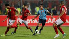 Soccer Football - CAF Champions League - Final - Al Ahly vs Wydad Casablanca - Borg El Arab Stadium, Alexandria, Egypt - October 28, 2017   Wydad's Achraf Bencharki in action 
