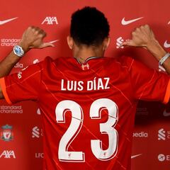 Díaz, entre los más caros de Liverpool en mercado invernal