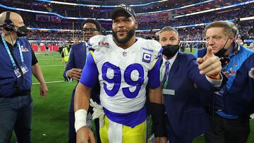 What did Rams’ Aaron Donald have to say about his helmet swinging brawl with the Bengals?