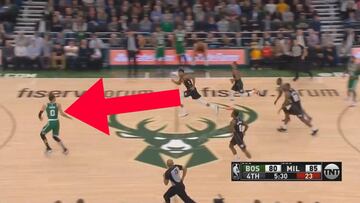 La ¨²ltima de?Antetokounmpo: miren lo que le sacan y a¨²n as¨ª acaba como todos esperan