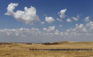 Séptima etapa entre Almendralejo y Mairena de Aljarafe.