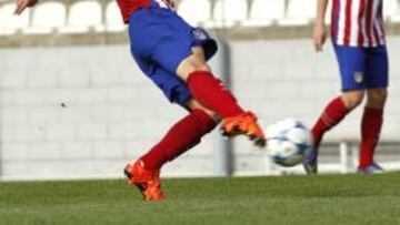 Rober, del Atlético de Madrid juvenil.