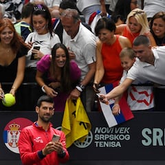Djokovic revienta la ‘caldera’ de la Fonteta