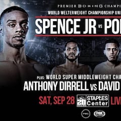 Spence - Porter: TV, horario, cartelera y cómo ver