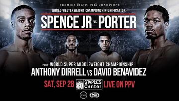 Spence - Porter: TV, horario, cartelera y cómo ver