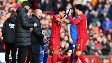 Luis Díaz: "Debut soñado, es increíble estar en Anfield"