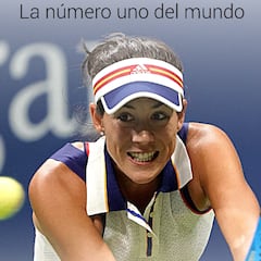 Del puesto 687 en 2009 al uno: la evolución de Muguruza