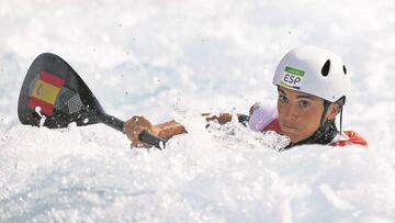 Maialen Chourraut, fue madre y campeona olímpica.
