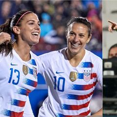 Alex Morgan outscoring Cristiano Ronaldo