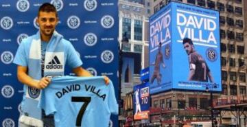 David Villa, quien milita en la MLS, sonó para llegar como delantero de Pumas. Nada cercano su fichaje.