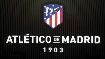 El nuevo escudo del Atl&eacute;tico de Madrid