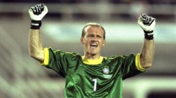 Taffarel, histórico en Brasil, suma 104 partidos.