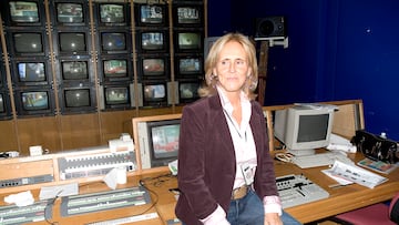 Portrait of Mercedes Milá, journalist and TV hostess. (Photo by Jose R. Aguirre/Cover/Getty Images)