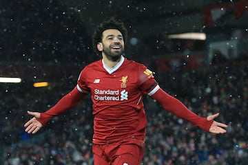 El jugador del Liverpool lleva a día de hoy 44 goles en 51 partidos oficiales con el equipo de Jürgen Klopp y no parece que su racha vaya a detenerse tras ganar la Bota de Oro. Ha entrado en la órbita del Real Madrid.