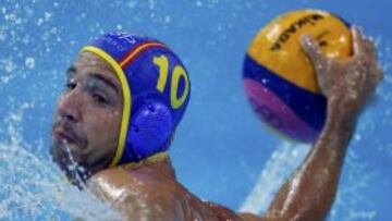 Felipe Perrone fue el jugador más determinante en el encuentro España-Kazajistán, al anotar cinco tantos.