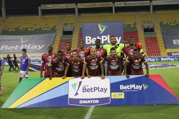 Tolima y Millonarios empataron en el primer encuentro de la final de la Liga BetPlay. Juan Fernando Caicedo marcó en la primera parte del partido, los de Gamero empataron con un tanto Juan Carlos Pereira en la adición.