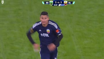 Brasil tomó la delantera, pero el colombiano sorprendió con un remate desde fuera del área que igualó el marcador y encendió las esperanzas del equipo.