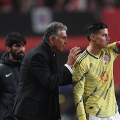 Queiroz: "Confío en que James va a llegar bien a Copa América"