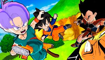 Captura de pantalla - Dragon Ball: Fusions (3DS)