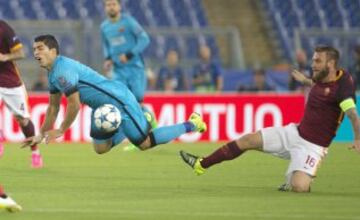 Luis Suárez y De Rossi.
