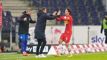 Este miércoles 12 de mayo, los estadounidense Jesse Marsch y Brenden Aaronson se coronaron campeones de la liga de Austria tras vencer a Rapid Viena.