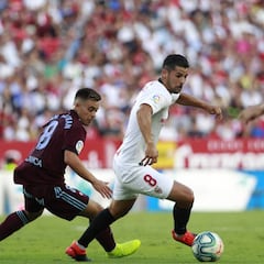 Denis Suárez evita el pleno del Sevilla en un final disparatado