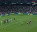 El método del Betis que no funcionó en el tiro libre de Messi