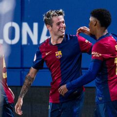 La jornada de los cedidos del Depor: Chacón en racha, Rubén encandila en Barcelona