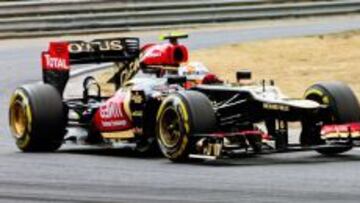 Romain Grosjean podr&iacute;a perder su magn&iacute;fica tercera p&ograve;sici&oacute;n de salida.