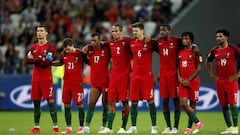 1X1 Portugal: Cristiano estuvo muy solo y no pudo con el muro chileno