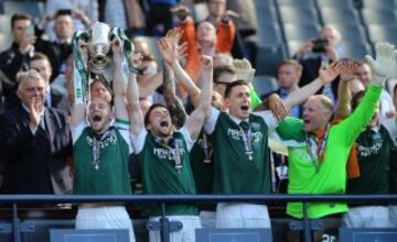 Hibs beat Rangers to win the Scottish Cup after 114 years