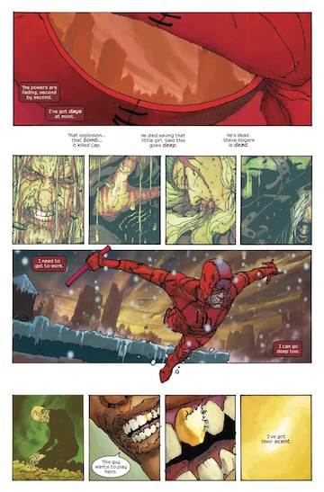 Daredevil día gélido en el infierno