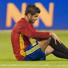 Morata sigue con España y podría jugar ante Liechtenstein